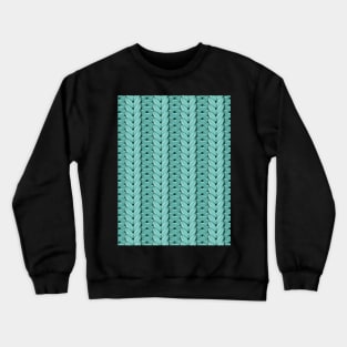 Knitting Pattern Art Crewneck Sweatshirt